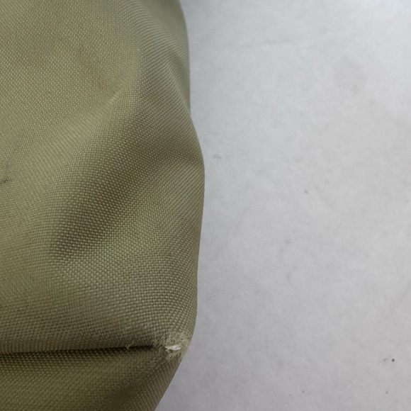 Longchamp Le Pliage Green Nylon Leather Bag *poor condition” - Picture 8 of 14
